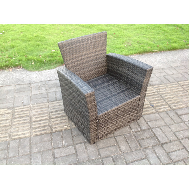 Rosalind Wheeler Lisette Garden Chair with Cushion Wayfair.co.uk